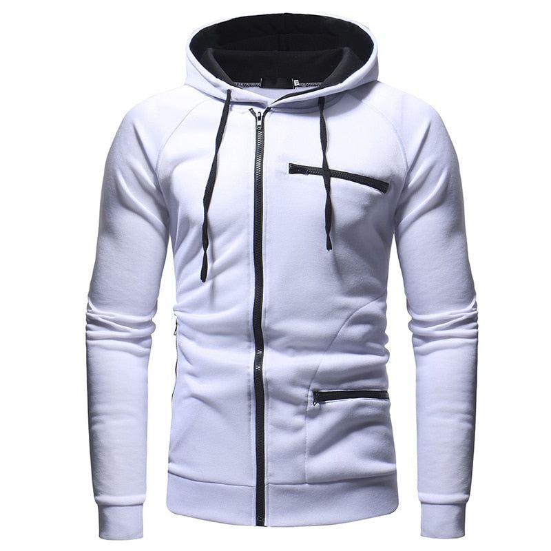 Heren Hoodies Mode-hoodie In Effen Kleur