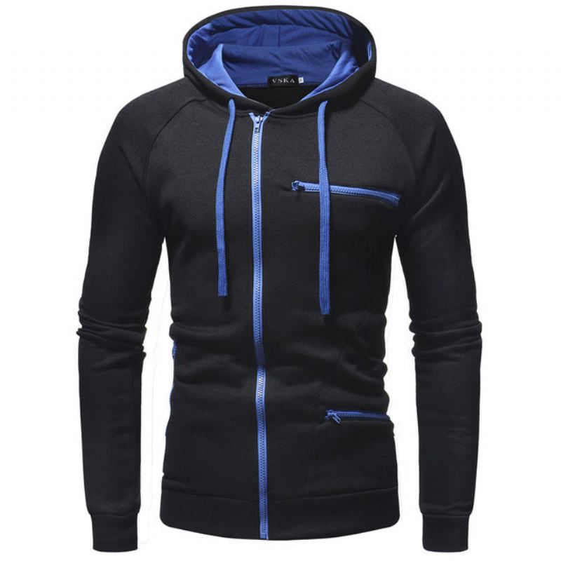 Heren Hoodies Mode-hoodie In Effen Kleur