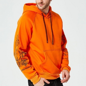 Heren Hoodies Populaire Hoodie Met Mouwen En Print