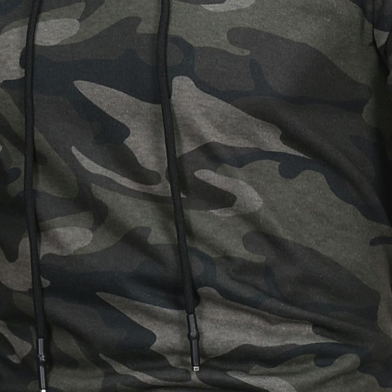 Hooded Camouflage Hoodies Heren Sweatshirt