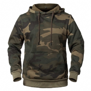 Hoodies Heren Camouflage Militaire Fleece Hoodie