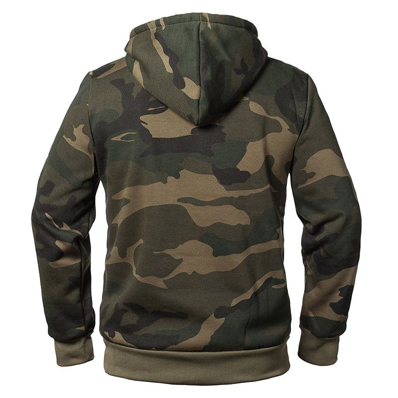 Hoodies Heren Camouflage Militaire Fleece Hoodie