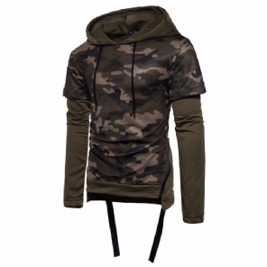 Hoodies Heren Camouflage Mode Tweedelige Hoodie