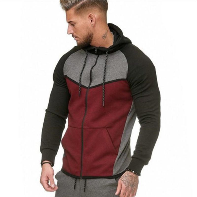 Hoodies Heren Casual Vrijetijdsrits Hoodie