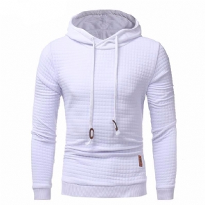 Hoodies Heren Herfst Effen Kleur Hoodie