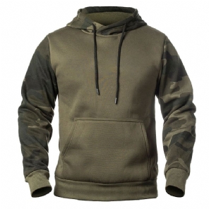 Hoodies Heren Leger Tactische Camouflage Fleece Hoodie