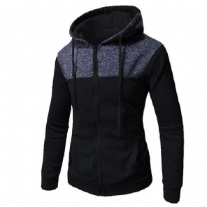 Hoodies Heren Mode Hoodie Met Kleurvlakken