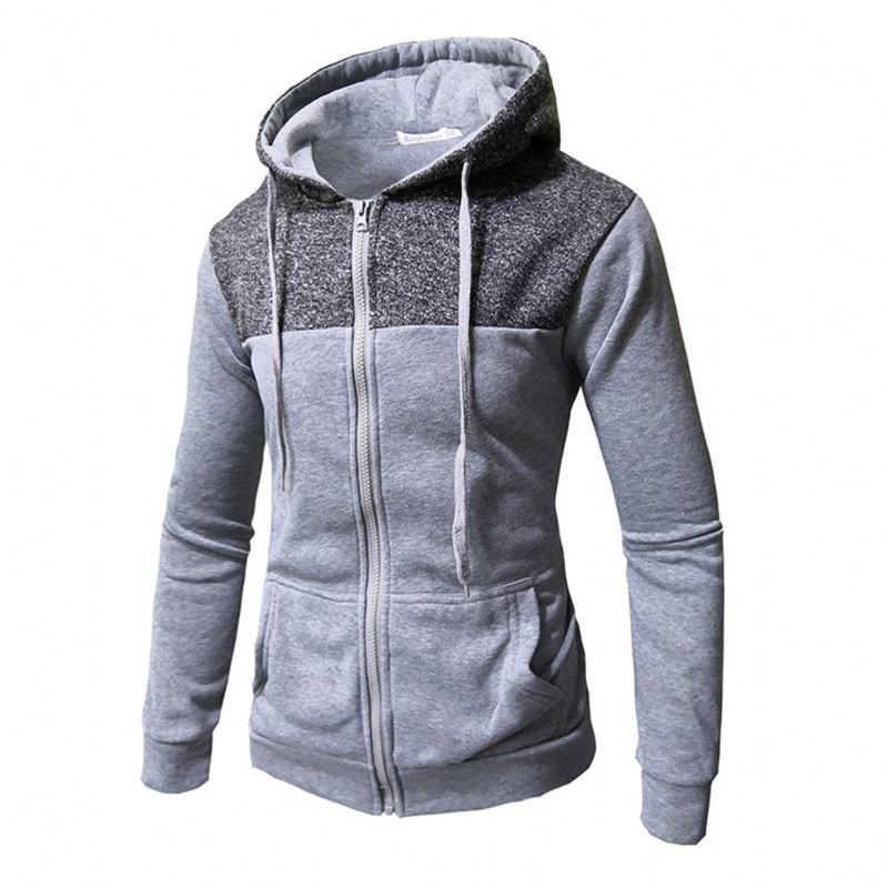 Hoodies Heren Mode Hoodie Met Kleurvlakken