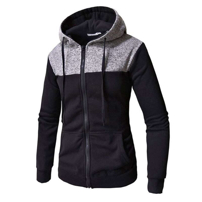 Hoodies Heren Mode Hoodie Met Kleurvlakken