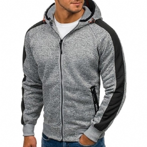 Hoodies Heren Rits Sweatshirt