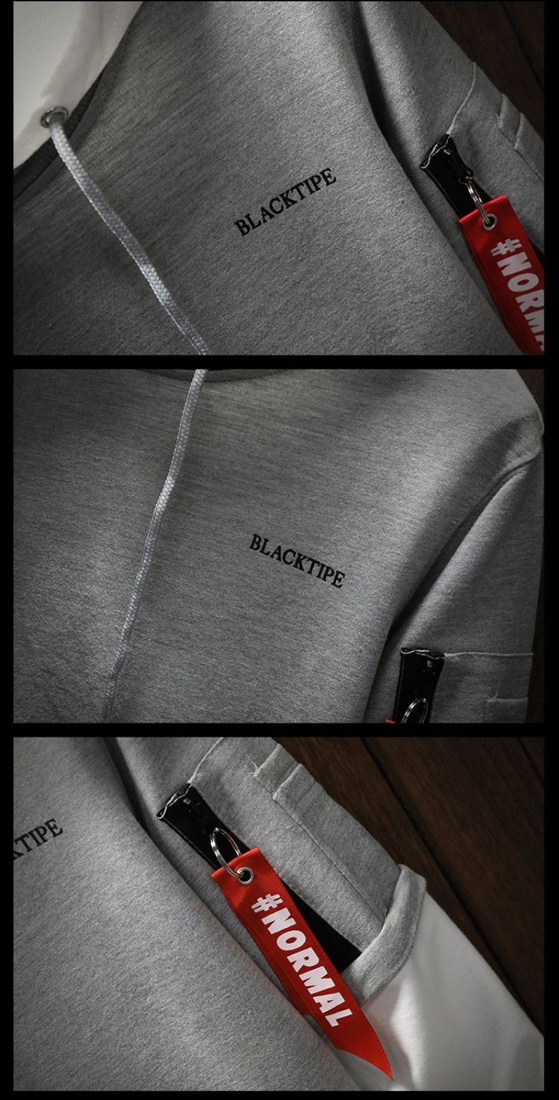 Hoodies Van Patchworkkwaliteit