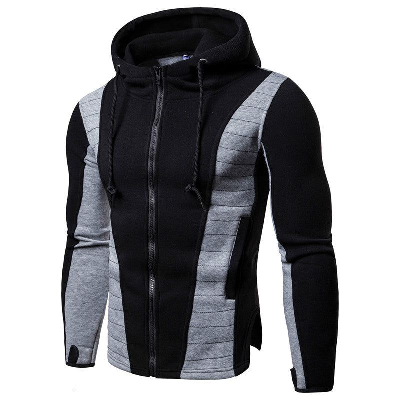 Katoenen Uitloper Hoodie Heren