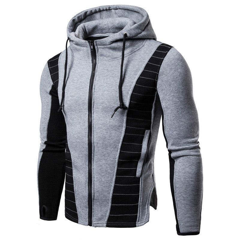 Katoenen Uitloper Hoodie Heren