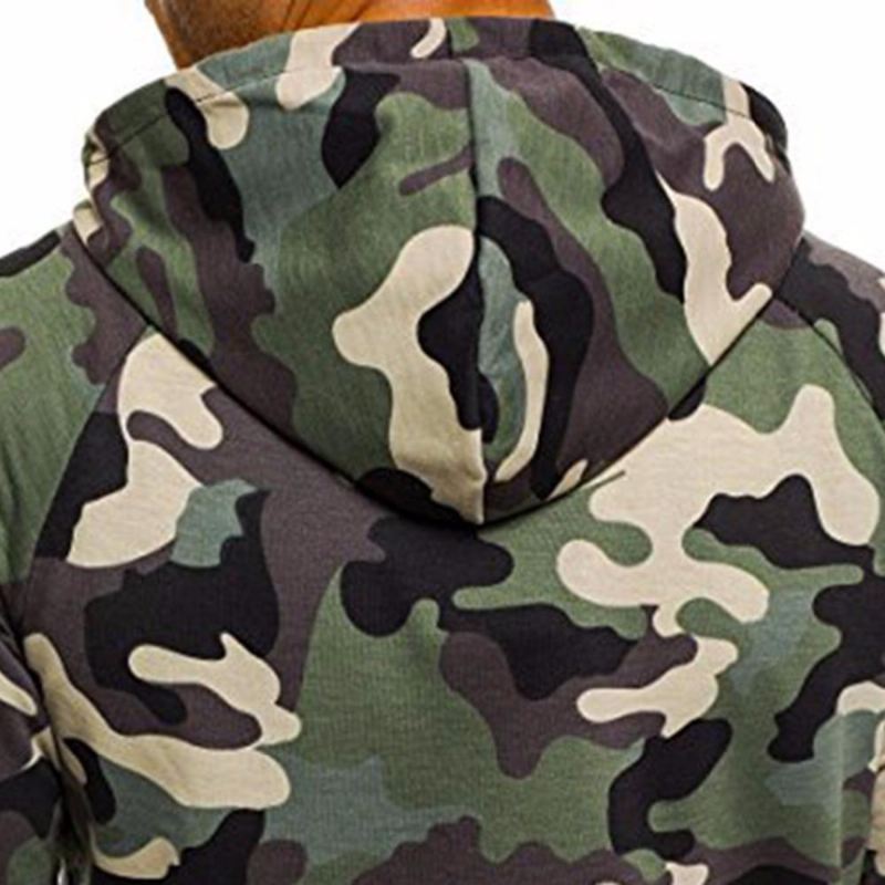 Winter Causale Camo Hoodies