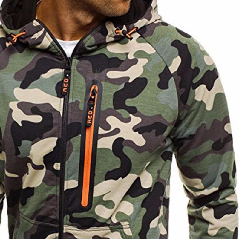 Winter Causale Camo Hoodies