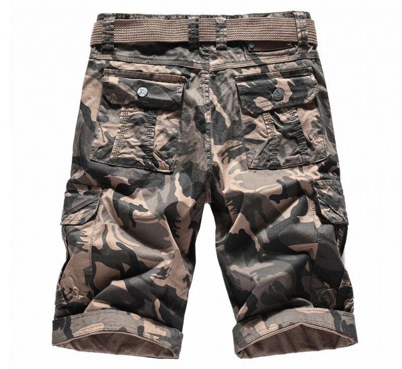 Camouflage Cargo-katoenen Short Korte Broeken Heren