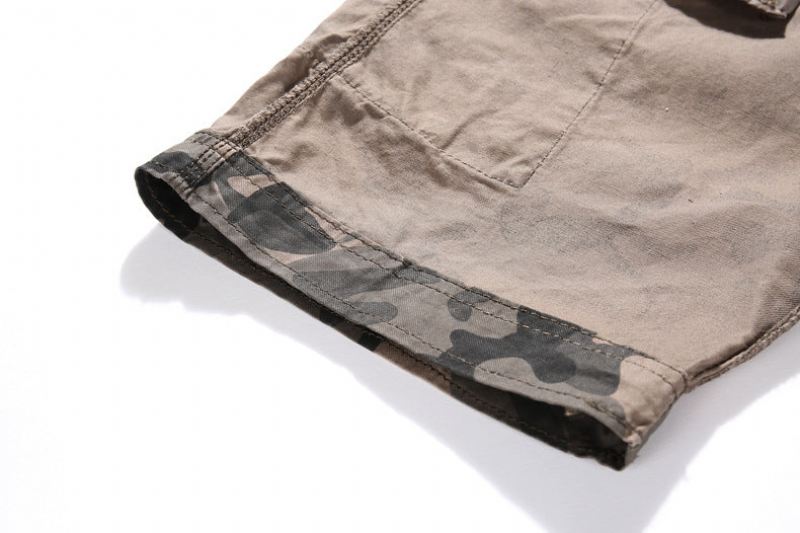 Camouflage Cargo-katoenen Short Korte Broeken Heren