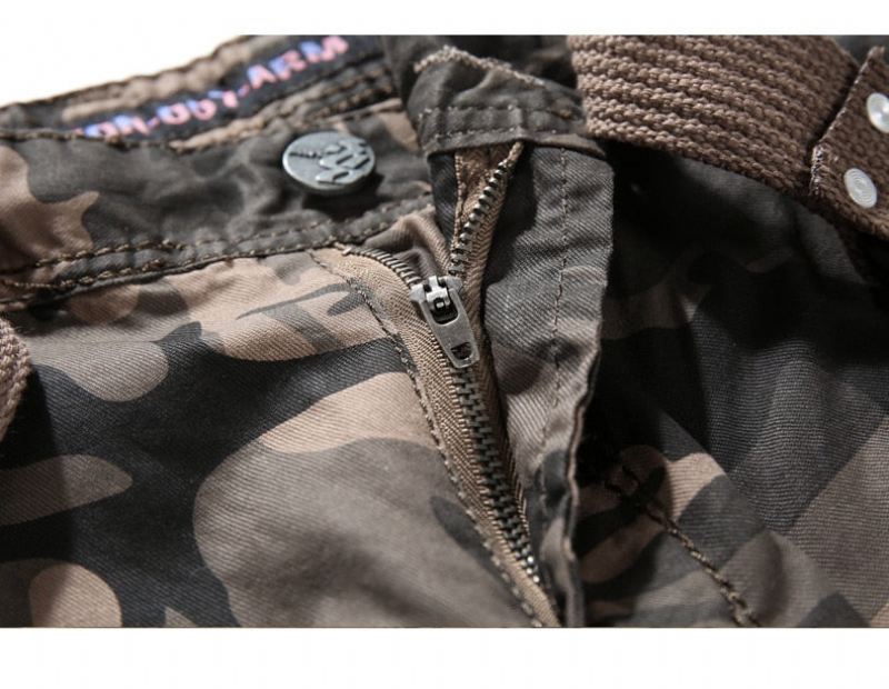 Camouflage Cargo-katoenen Short Korte Broeken Heren