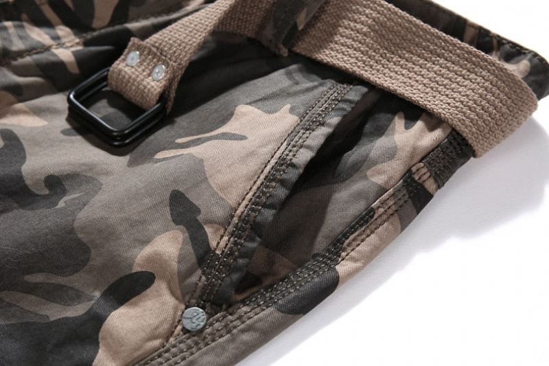 Camouflage Cargo-katoenen Short Korte Broeken Heren