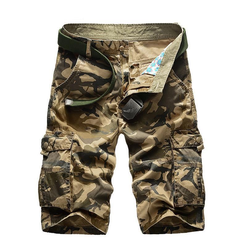 Camouflage Cargoshort Korte Broeken Heren