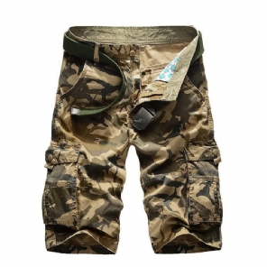 Camouflage Cargoshort Korte Broeken Heren