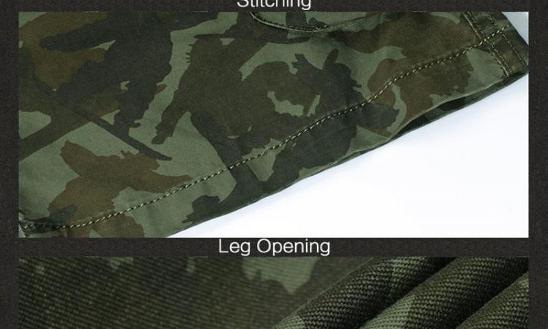 Camouflage Cargoshort Korte Broeken Heren