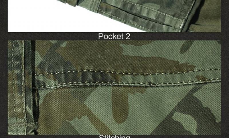 Camouflage Cargoshort Korte Broeken Heren