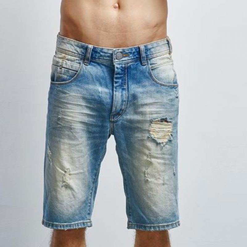 Casual Broeken Heren Jeans Kort Korte Broeken