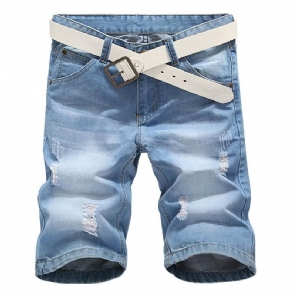 Denim Zomerjeans Shorts Heren