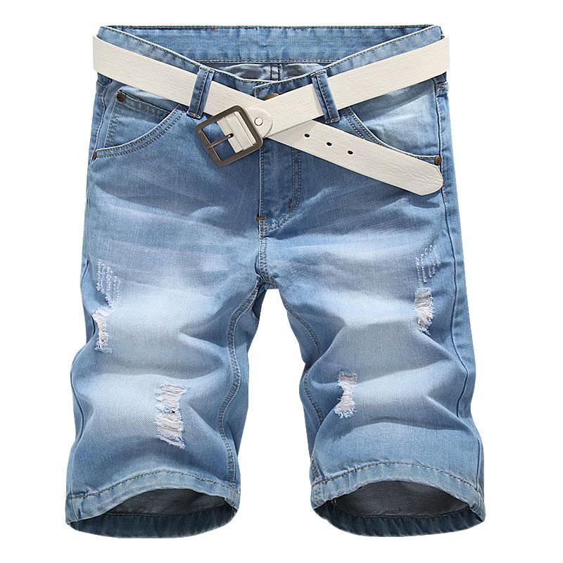 Denim Zomerjeans Shorts Heren