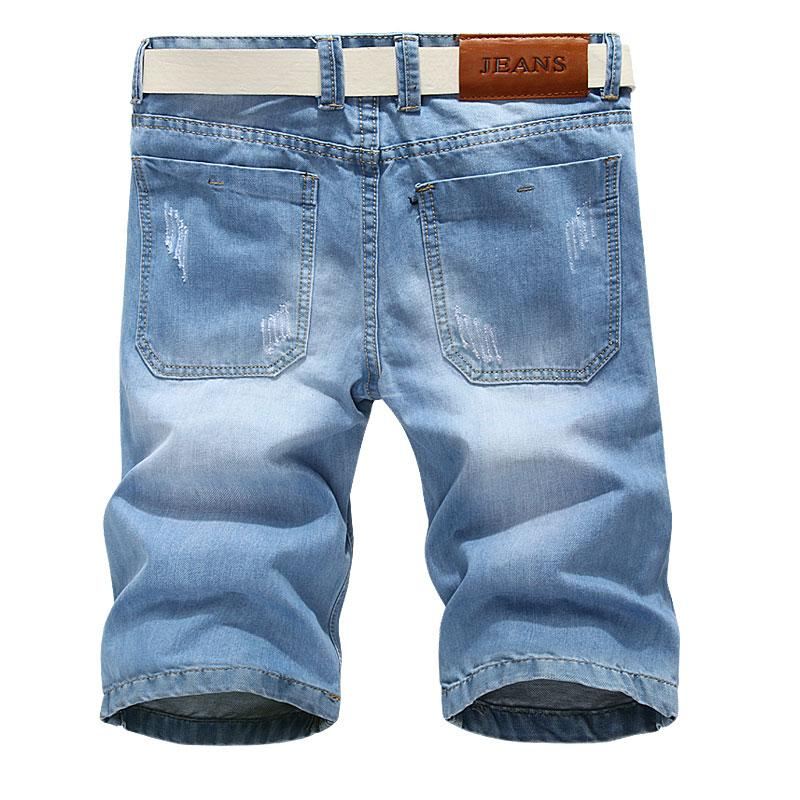 Denim Zomerjeans Shorts Heren