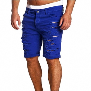 Gat Rits Fly Mid Taille Shorts Heren