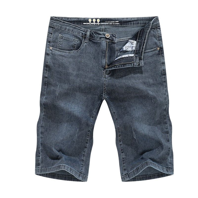 Heren Casual Comfortabele Zomerdenim Shorts