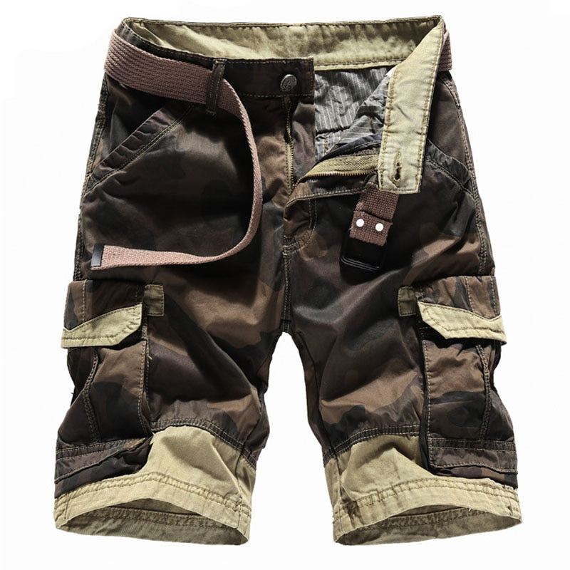 Heren Korte Broeken Camouflage Cargoshort