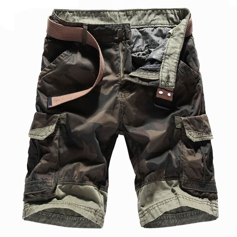 Heren Korte Broeken Camouflage Cargoshort