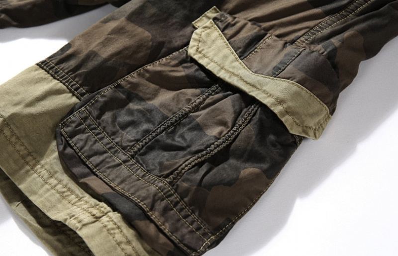 Heren Korte Broeken Camouflage Cargoshort