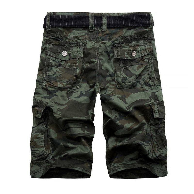 Heren Korte Broeken Camouflage Losse Cargoshort