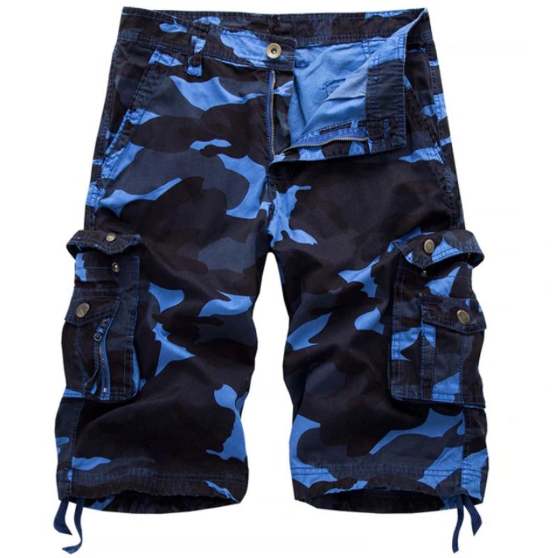 Heren Korte Broeken Cargoshort Met Militaire Camouflage