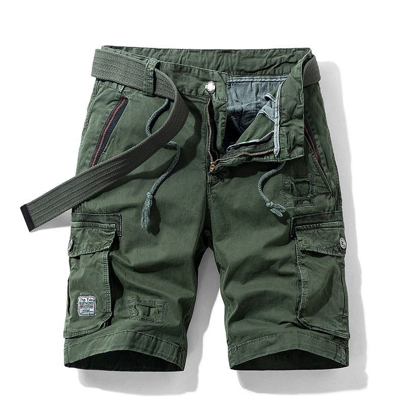 Heren Korte Broeken Casual Cargo Multi-pocket Militaire Short