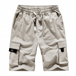 Heren Korte Broeken Casual Losse Katoenen Cargoshort