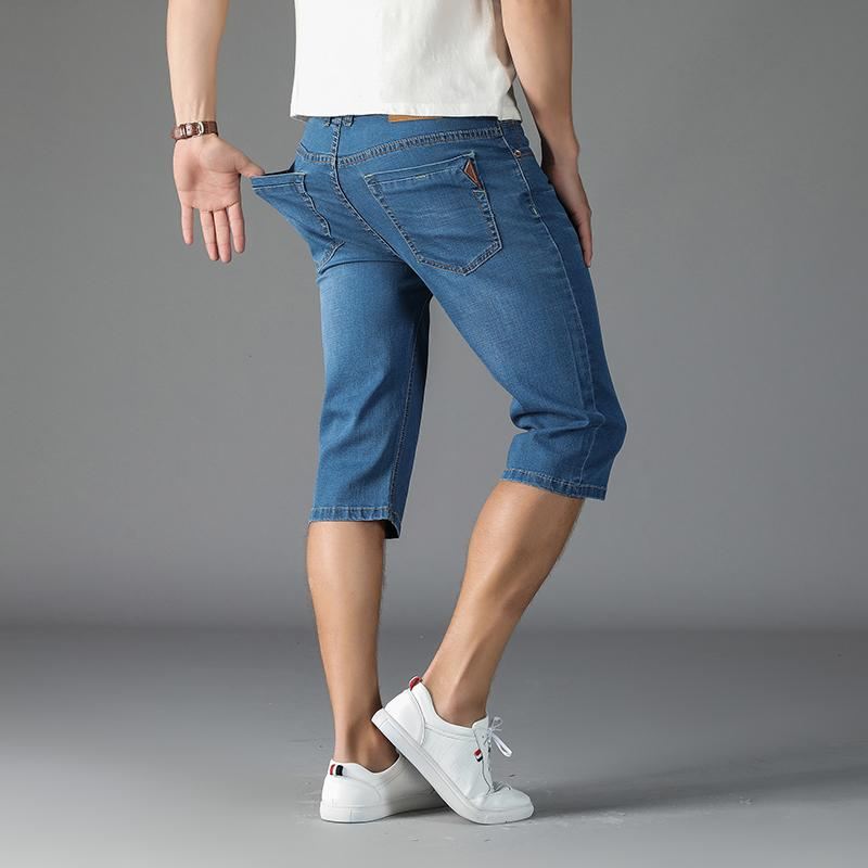 Heren Korte Broeken Casual Short Met Hoge Stretch