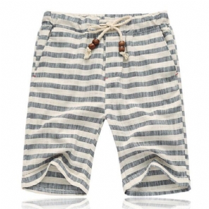 Heren Korte Broeken Gestreepte Casual Short