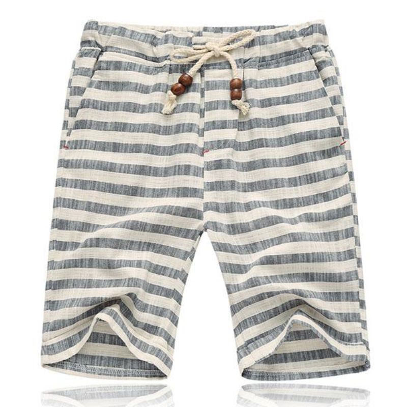 Heren Korte Broeken Gestreepte Casual Short