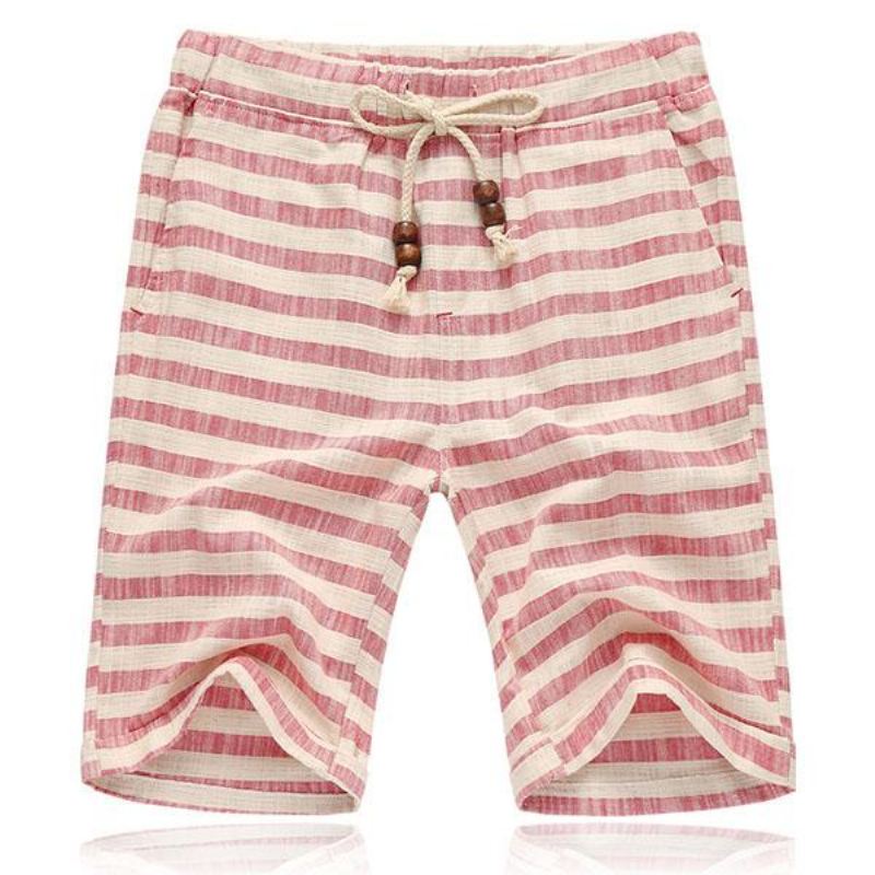 Heren Korte Broeken Gestreepte Casual Short