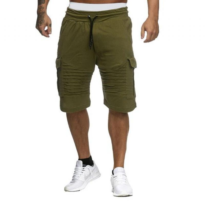 Heren Korte Broeken Losse Short In Streetwear-stijl