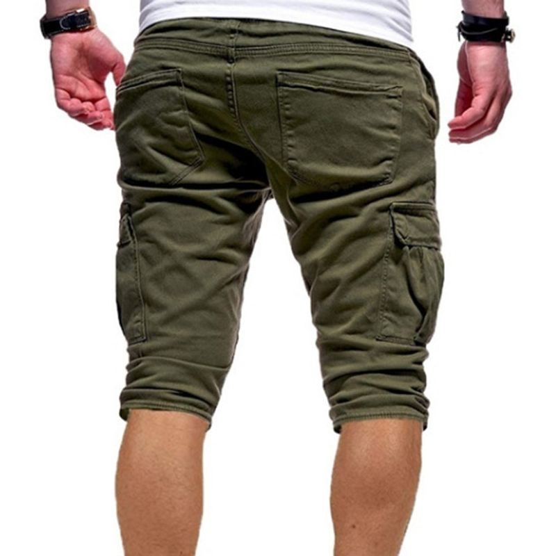 Heren Korte Broeken Sportshort Met Meerdere Zakken