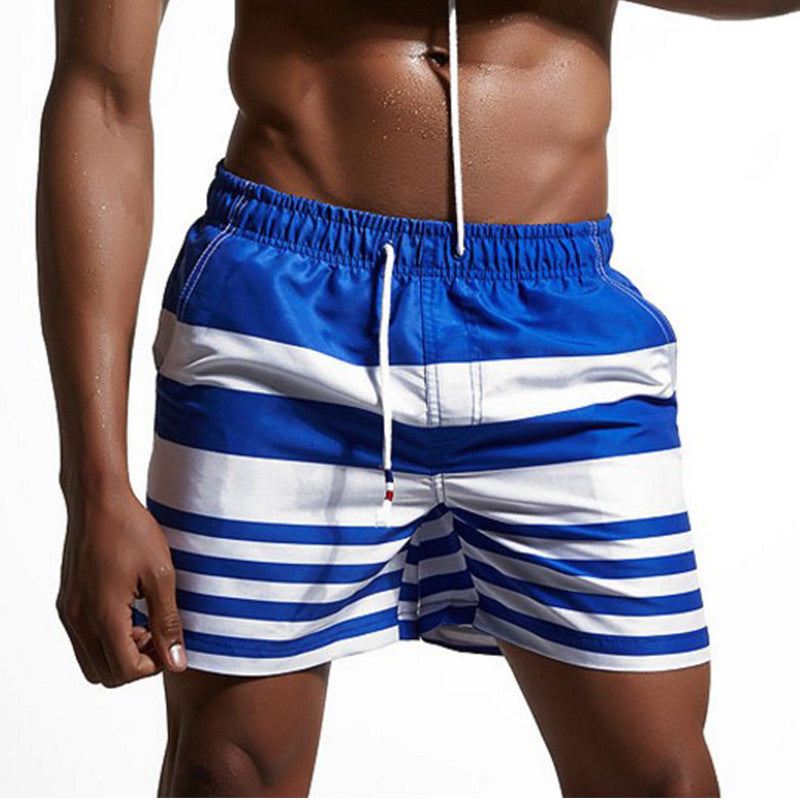 Heren Korte Broeken Strandshort Met Strepen