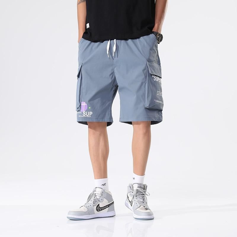 Heren Korte Broeken Streetwear Baggy Ademende Strandshort