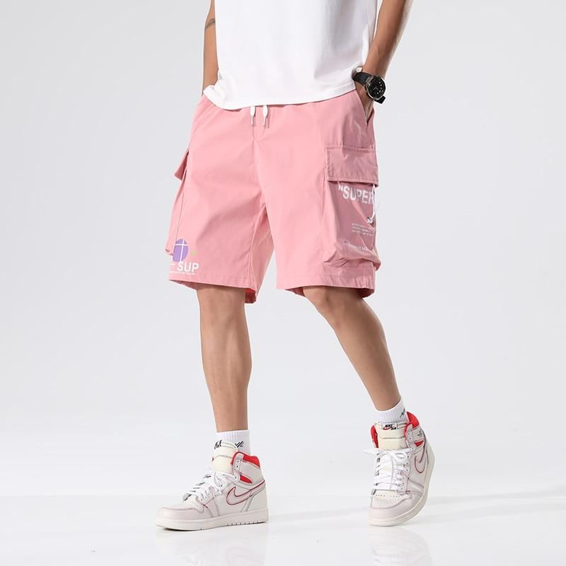 Heren Korte Broeken Streetwear Baggy Ademende Strandshort