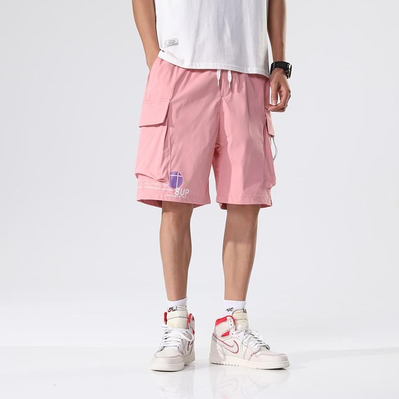 Heren Korte Broeken Streetwear Baggy Ademende Strandshort